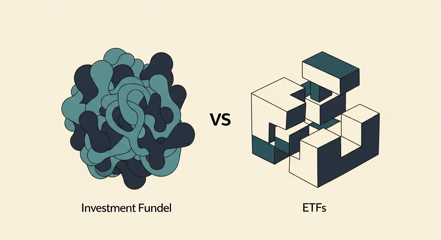 Investeringsforeninger vs ETF'er: Den komplette danske guide til det rigtige valg